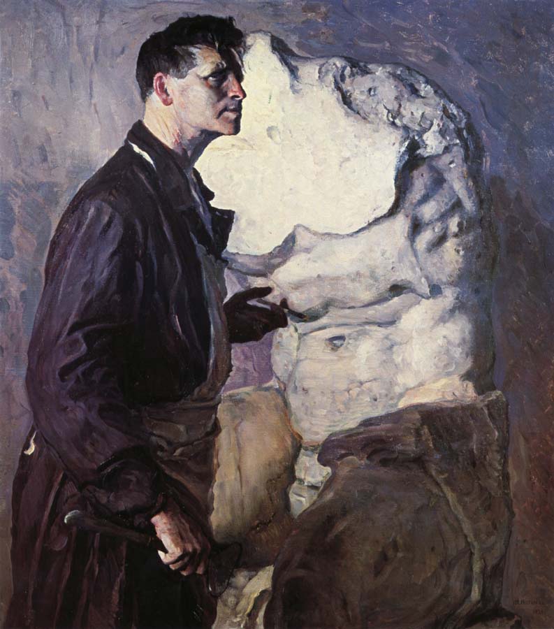 Nesterov Nikolai Stepanovich Portrait